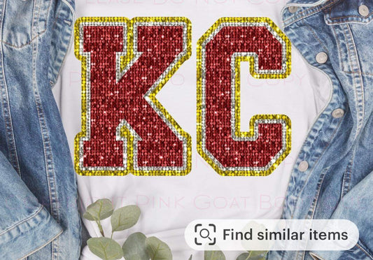 Faux Sequin KC