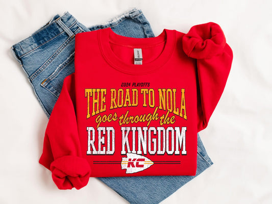 Chiefs Road to New Orleans Red Kingdom