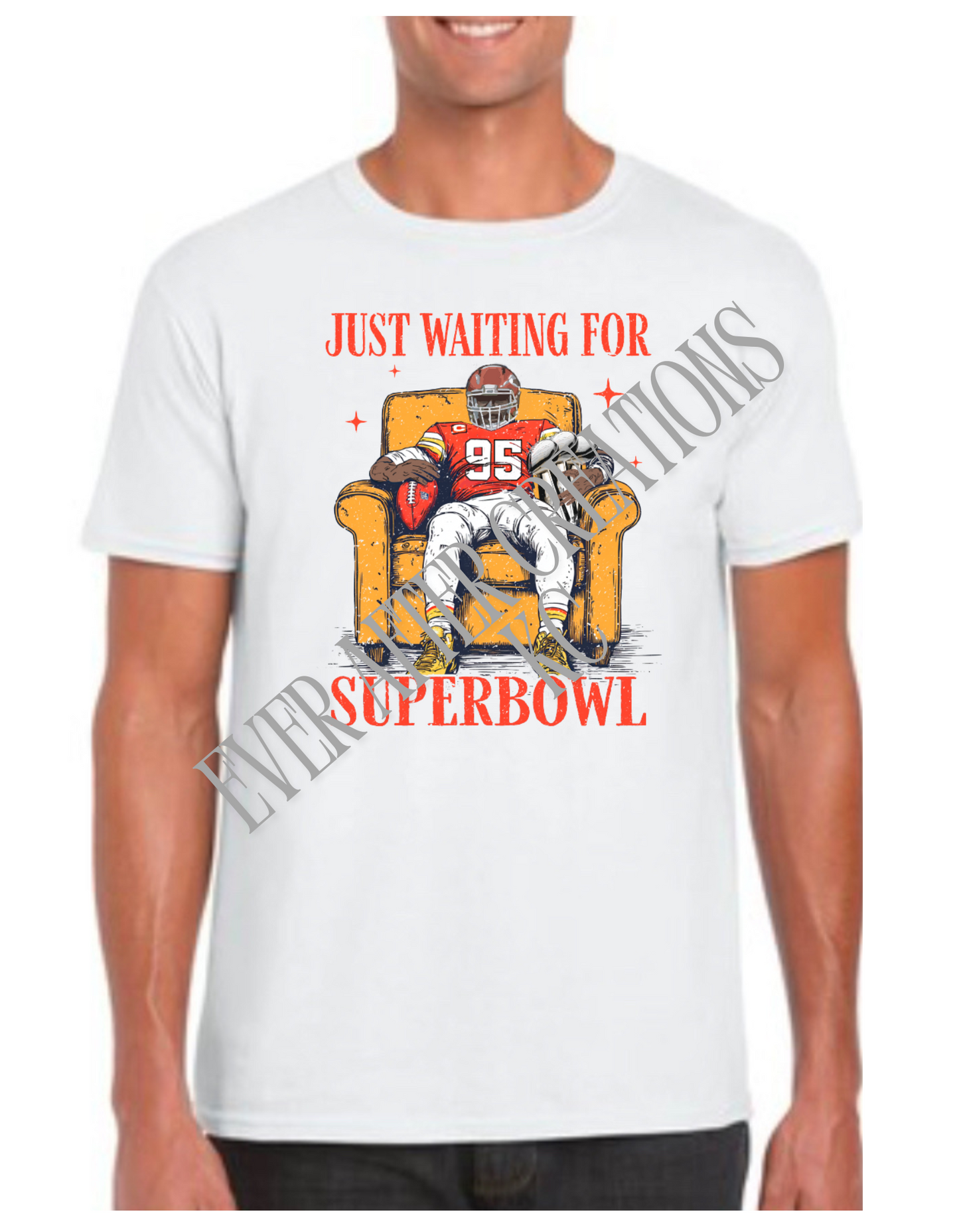 Chris Jones Waiting for Super Bowl Shirt