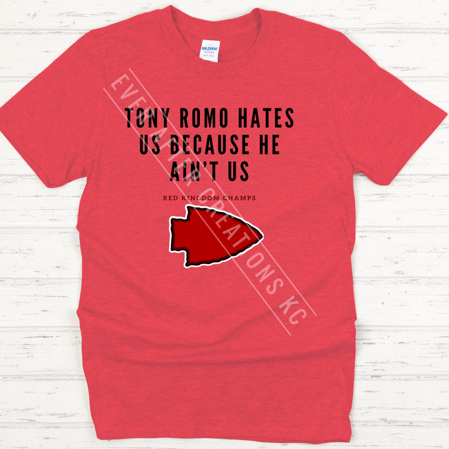 Tony Romo Hates Us Tee