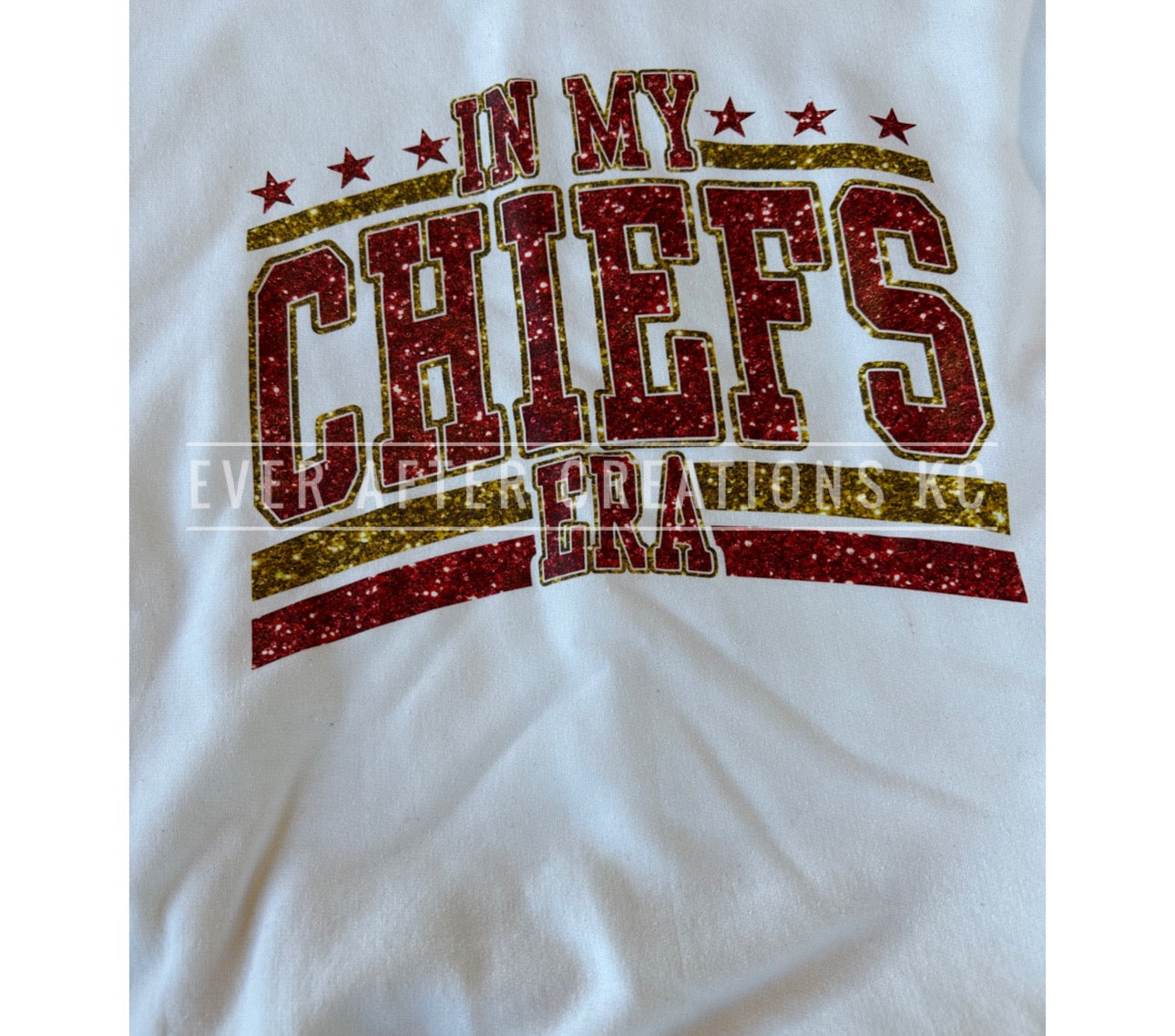 Chiefs Era with faux Glitter